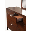 Carmel 7-Drawer Dresser, Neutral Cappuccino