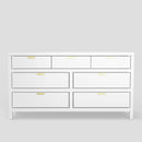 Carmel 7-Drawer Dresser, Neutral Cappuccino