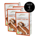 Gluten Free Carrot Cake Mix | Pack of 4 | 16 oz | Heartland Gourmet | 2020