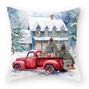 DecorBites™ Cartoon Animal Christmas Pillowcase: Decorative Sofa Cushion Cover for Living Room