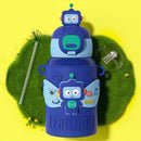 DecorBites™ Cartoon Animals Insulated Stainless Steel Mug with Silicone Sleeve