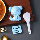 DecorBites™ Cartoon Animals Sushi & Sandwich Mold Set for Kids' Breakfast & Bento