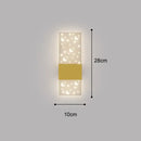 Cartoon blue & white whale wall lamp bedroom led art