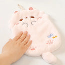 DecorBites™ Cartoon Cat Kitchen Cleaning Towel: Absorbent Microfiber with Hanging Loop