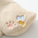 DecorBites™ Cartoon Cat Kitchen Cleaning Towel: Absorbent Microfiber with Hanging Loop