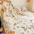 DecorBites™ Cartoon Milk Velvet Blanket: Soft Coral Fleece Summer Sofa Cover & Queen Blanket