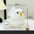Cartoon parrot ceramic tissue box yellow & green living room decor