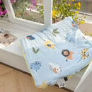 Cartoon patchwork white cookie summer cooling blanket bedroom comforter