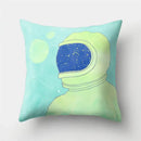 Cartoon planet astronaut pillow case bedroom square cushion cover