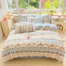 DecorBites™ Cartoon Print Milk Velvet Bedding Set: Cozy, Skin-Friendly Winter Bedclothes