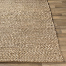 Caspar Hand Woven Natural Jute Rug