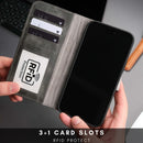 Casper iPhone 16 Wallet Case Leather MagSafe