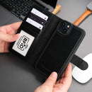 Casper iPhone 16 Plus Wallet Case Leather MagSafe