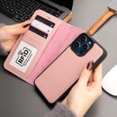 Casper iPhone 16 Pro Wallet Case Leather MagSafe