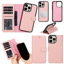 Casper Leather iPhone 15 Pro Wallet Case | Detachable MagSafe Compatible RFID Protection