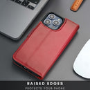 Casper Leather iPhone 15 Pro Wallet Case | Detachable MagSafe Compatible RFID Protection