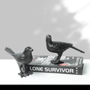 Cast iron bird decoration elegant living room figurine