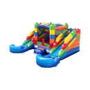 16FT Castle Bounce House With Dual Slides, Blower And Pool Combo (SAK56319)