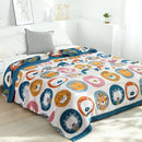 Cat cartoon animal pure cotton gauze towel blanket bedroom decor