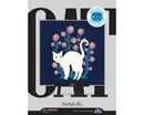 Cat CBE9001 Cross stitch kits with plywood form