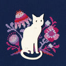 Cat CBE9005 Cross stitch kits with plywood form