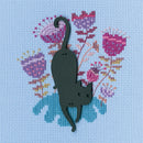 Cat CBE9006 Cross stitch kits with plywood form