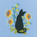 Cat CBE9008 Cross stitch kits with plywood form
