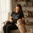 Cat Mom Graphic T-Shirt 100% Cotton Women's Casual Short Sleeve Tee