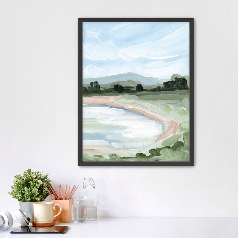 "Catamount Reservoir I" Art Print