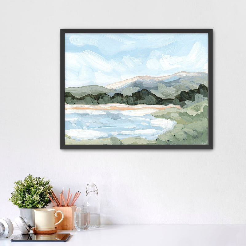 "Catamount Reservoir II" Art Print