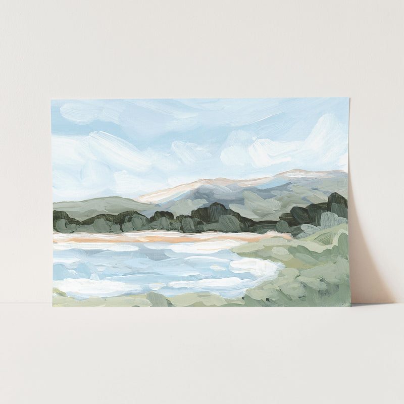 "Catamount Reservoir II" Art Print