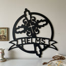 Custom Metal Wall Art - Personalized Christian Sign
