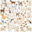 Cats decals - Fabric Nursery Wall Art Decals