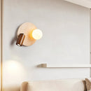 Cavet Travertine Wall Lamp