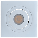 CB06 Dimmable Recessed Square Cast Aluminum LED Puck Light Cabinet Downlighting