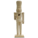 Unfinished Wooden Nutcracker DIY Craft Kit 12 Inches