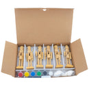 Set of 6 Unfinished Wooden Nutcrackers DIY Craft Kit 5 Inches