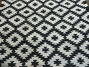 4' X 6' Hand Woven Wool Rug Contemporary Kilim Dhurrie Modern Oriental Area Rug