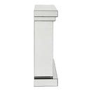 Noralie - 42" Fireplace - Mirrored & Faux Diamonds