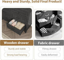 Forty Seven Inches Freestanding Dresser Drawers Deluxe