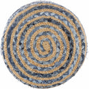 Hoogstraten Navy Ottoman