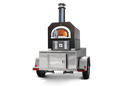CBO 750 Tailgater | Mobile Wood Fired Pizza Oven Trailer | 38" X 28" cooking surface | 2-3 - 10" pizzas at a time | 50-60 pizzas an hour