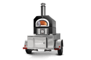 CBO 750 Tailgater | Mobile Wood Fired Pizza Oven Trailer | 38" X 28" cooking surface | 2-3 - 10" pizzas at a time | 50-60 pizzas an hour