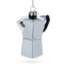 Espresso Maker Coffee Lover Glass Ornament Glass Christmas Ornament