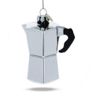 Espresso Maker Coffee Lover Glass Ornament Glass Christmas Ornament