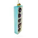 Box of Chocolates Glass Christmas Ornament