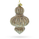 Vintage-Inspired Finial Glass Christmas Ornament
