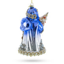 Did Moroz with Rope Glass Christmas Ornament