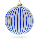 Jack in the Box Glass Christmas Ornament