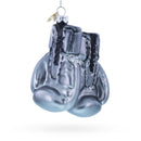 Boxing Gloves Glass Christmas Ornament